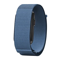 Nylon Adjustable Sports Armband - Woven Strap - Armband (Midnight Blue)