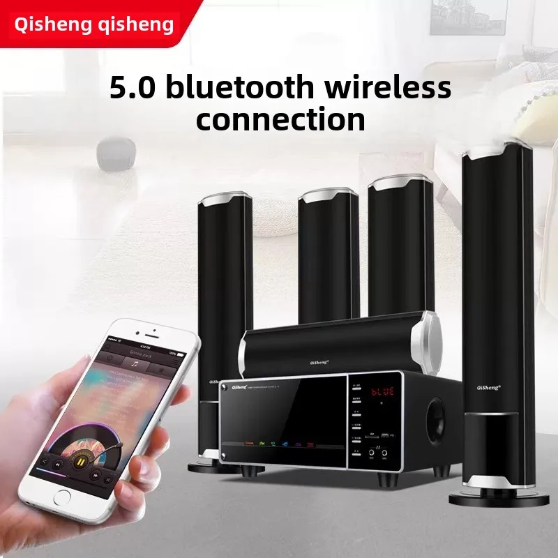 New 1000W high-power home TV living room KTV Bluetooth speaker surround sound subwoofer 5.1 home theater system sound packag