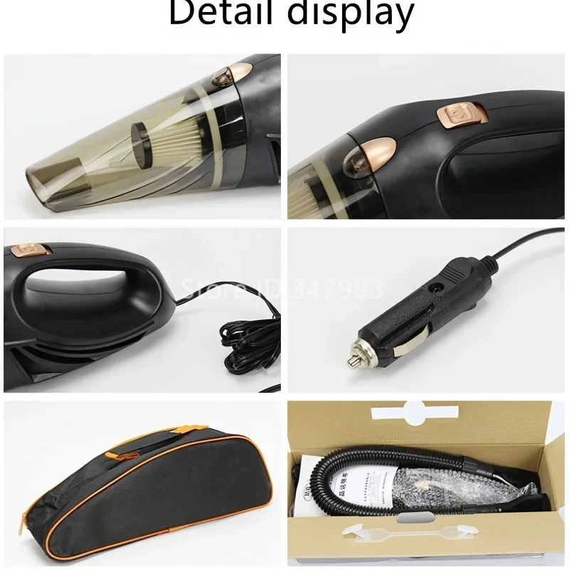 Car Vacuum Cleaner 1 Powerful Cleaning Machine Car Accessories Home Auto Robot Wireless Cleaner Appliance Strong Suction