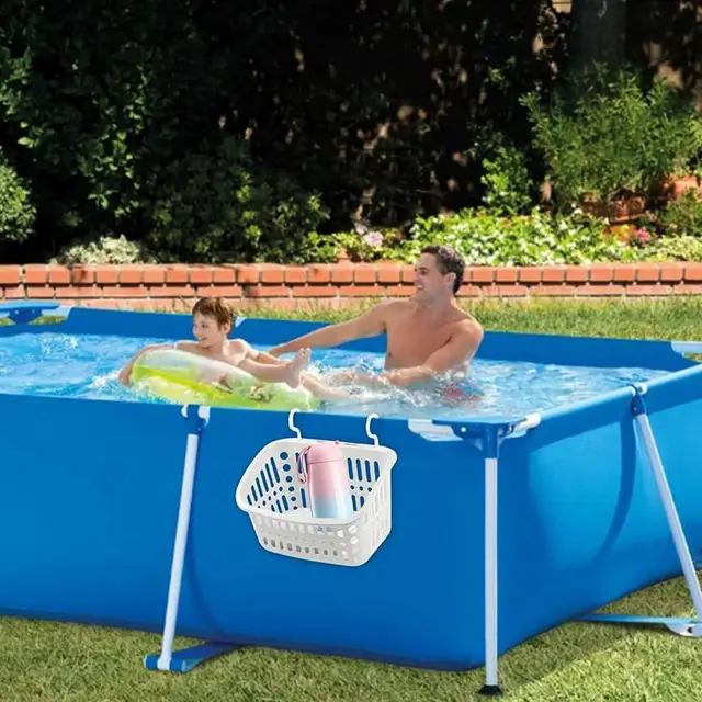 Medence Oldalsó Kosár Melletti Tartó Kiegészítőkhöz Nyújtható A Talaj Feletti Tárolására Legtöbb Keretű Kertjéhez - Image 4