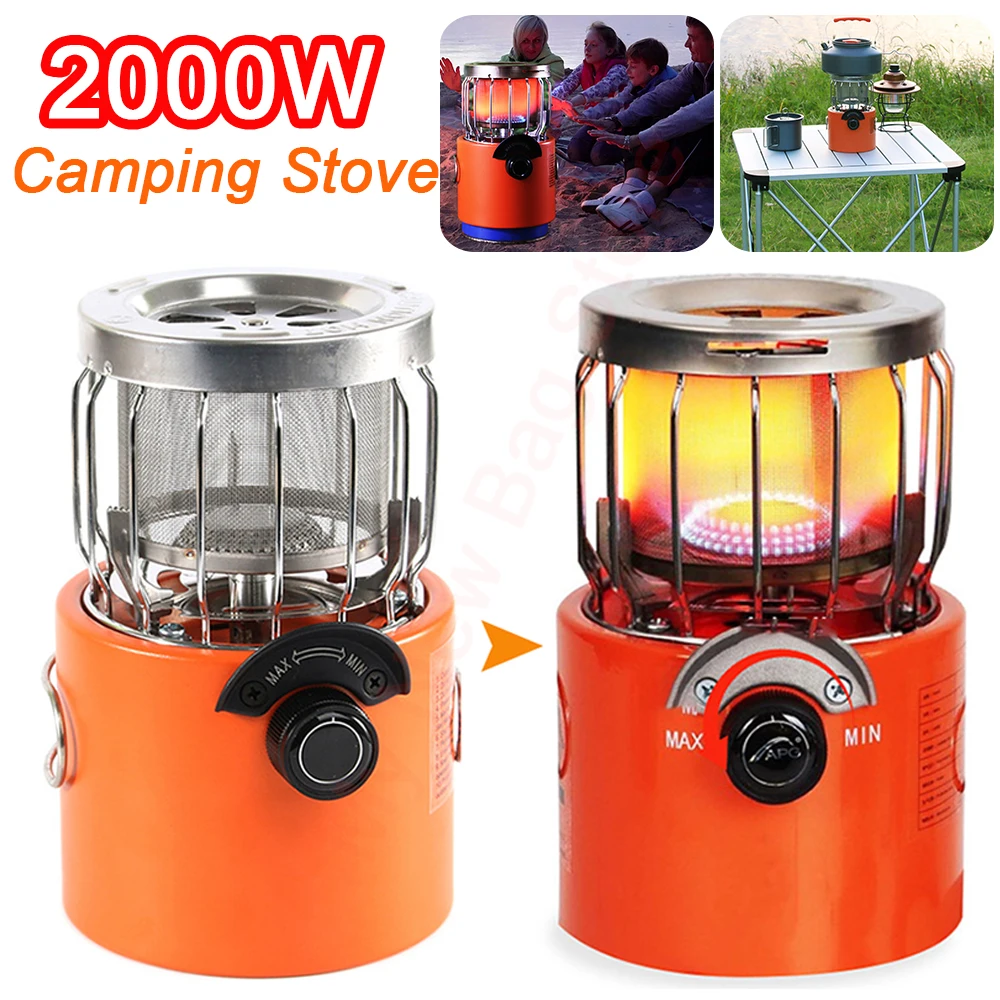 2000W Portable Camping Cooking Stove Heating Stove Tent Heaters High Efficiency Heating Hunting For Ice Fishing Hiking gas stove barbecue stove barbecue charcoal stove barbecue electric stove outdoor heating stove