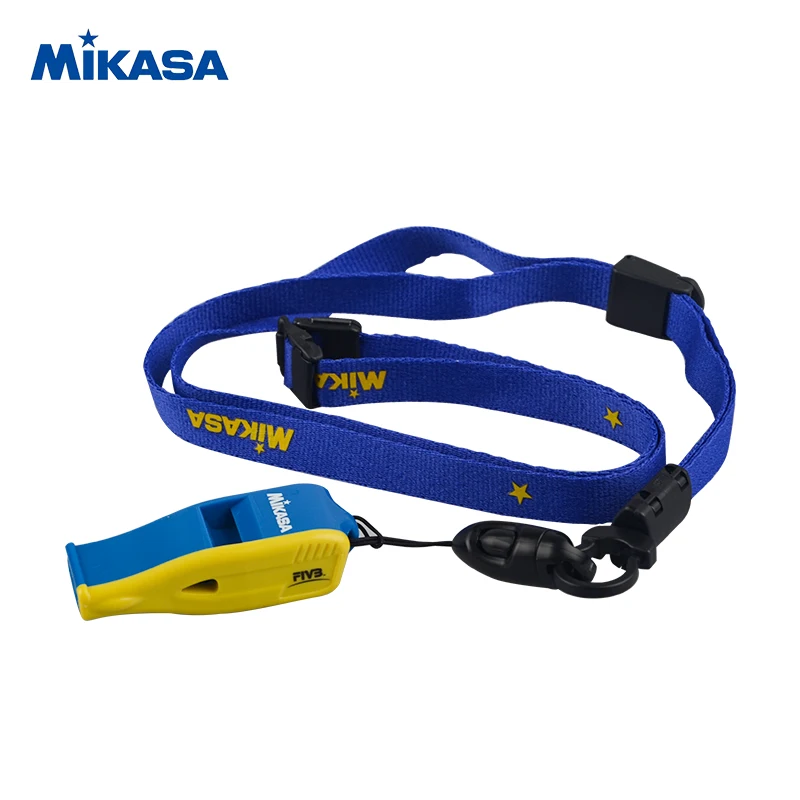 Mikasa Referee Whistle FIVB-ed Sharp Clear Sound High Volume for Volleyball Basketball Football TableTennis Baseball
