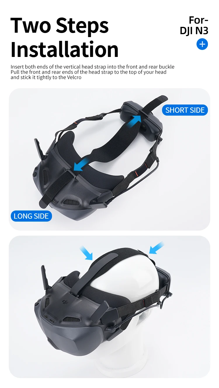 Hibloks For Neo Goggles N3 Simple protection headband for Avata 2 N3 Pressure r