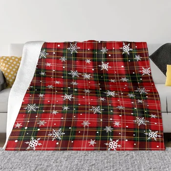 Christmas Buffalo Plaid Throw 5