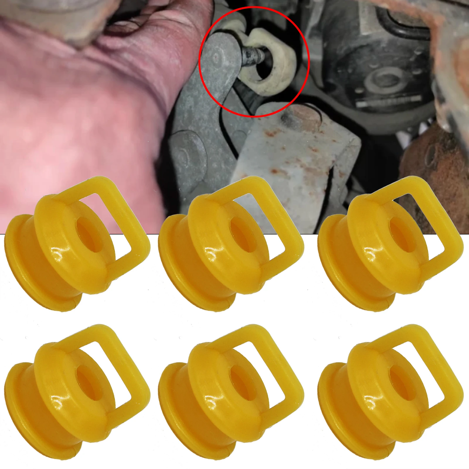 AT Shift Cable Bushing For Chevrolet Cruze Orlando Cadillac Escalade Opel Insignia Linkage Rubber Sleeve Bands Grommet Clips 6X shift cable bushing