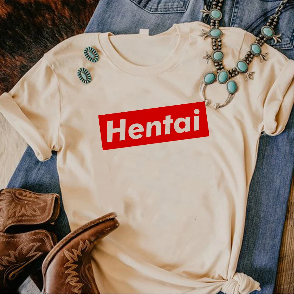 

Senpai tshirt women anime t-shirts female streetwear harajuku funny clothes