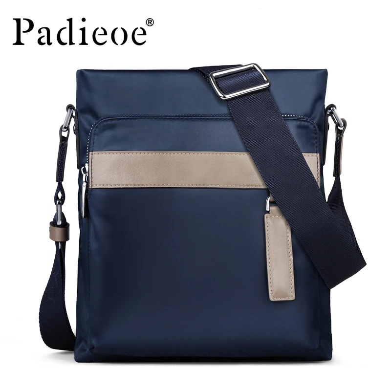 Padieoe Messenger Bag Nylon Casual Shoulder Bag for Male High Quality Business Travel Crossbody Bag Famous Brand Men Handbag