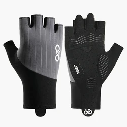 Breathable Anti - Slip Shock - Absorbing Summer Cycling Gloves for Outdoor Sports & Fitness (GRAY)