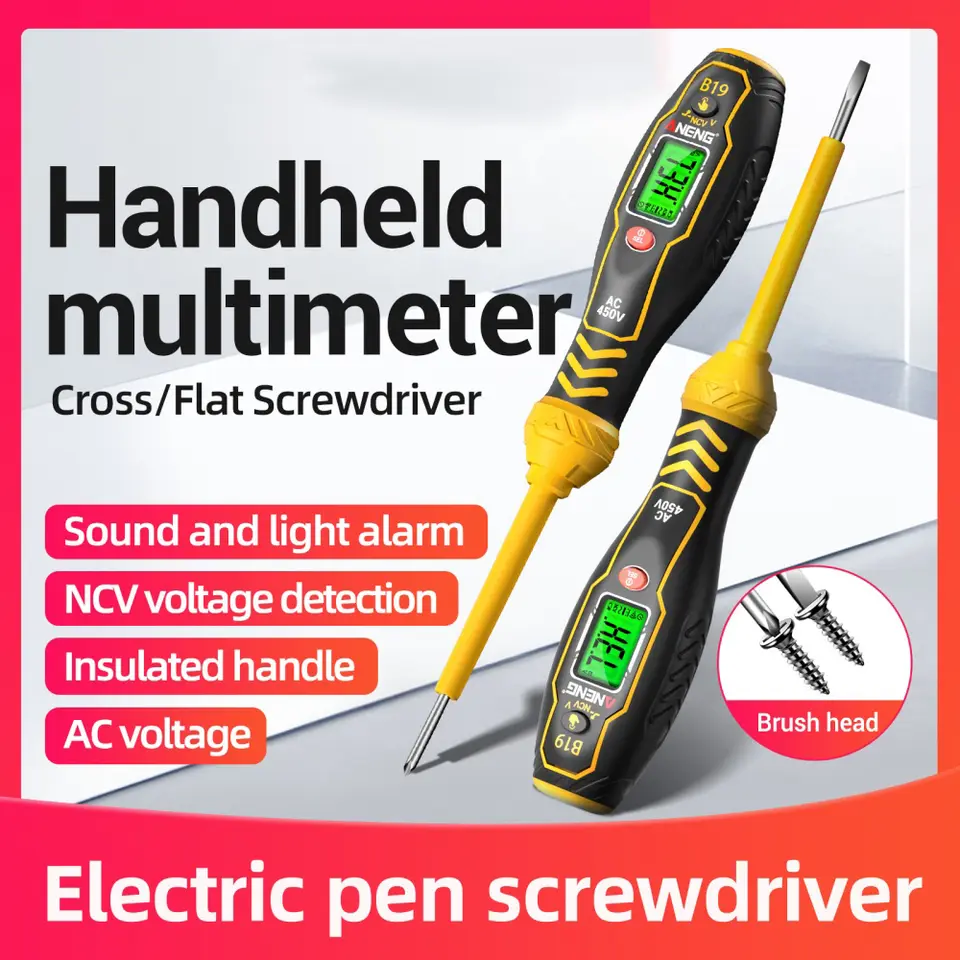 B16 Intelligent Sensing Digital Measuring Pen Non-Contact 30V-1000V Voltage Detector NCV Voltage Probing Tester Meter Tools image 2
