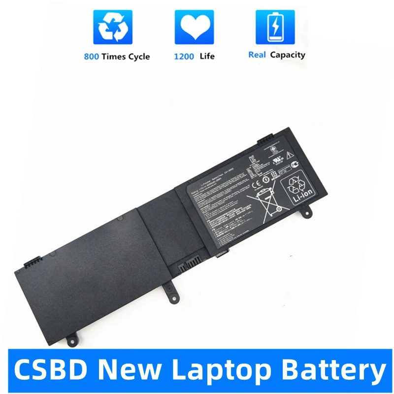 

CSBD New C41-N550 Laptop Battery for ASUS N550 N550J N550JA N550JV N550JK Q550L Q550LF N550X47JV G550JK G550JK 15V 90WH
