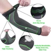 Sports Arm Compression Sleeves Anti-Slip Elbow Support Youth Adult Cycling Basketball Football Volleyball Baseball Tennis Golf 3