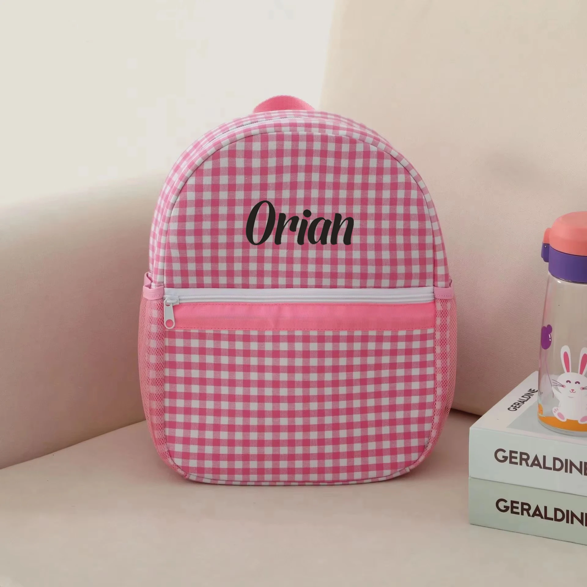 Personalized Backpack, Simple And fashionable Small backpack, Short Distance Travel Storage Bag, Lightweight School Backpack 1