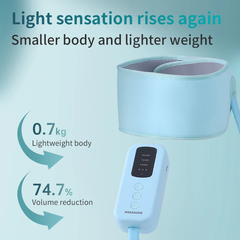 Rechargeable Air Compression Head Massager Cap for Relaxation