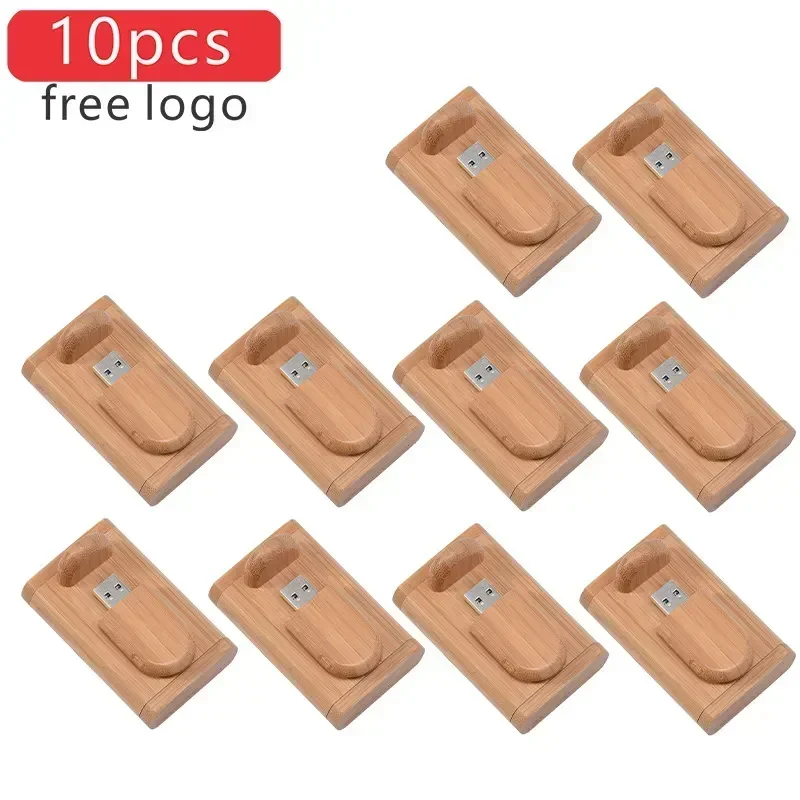 thumbnail image 1 of JASTER 10 piezas/lote (LOGOTIPO personalizable) Unidad flash USB 2.0 de madera Pendrive de 4 GB 8 GB 16 GB 32 GB 64 GB 128 GB Memoria USB Regalo de boda, 1 of 5