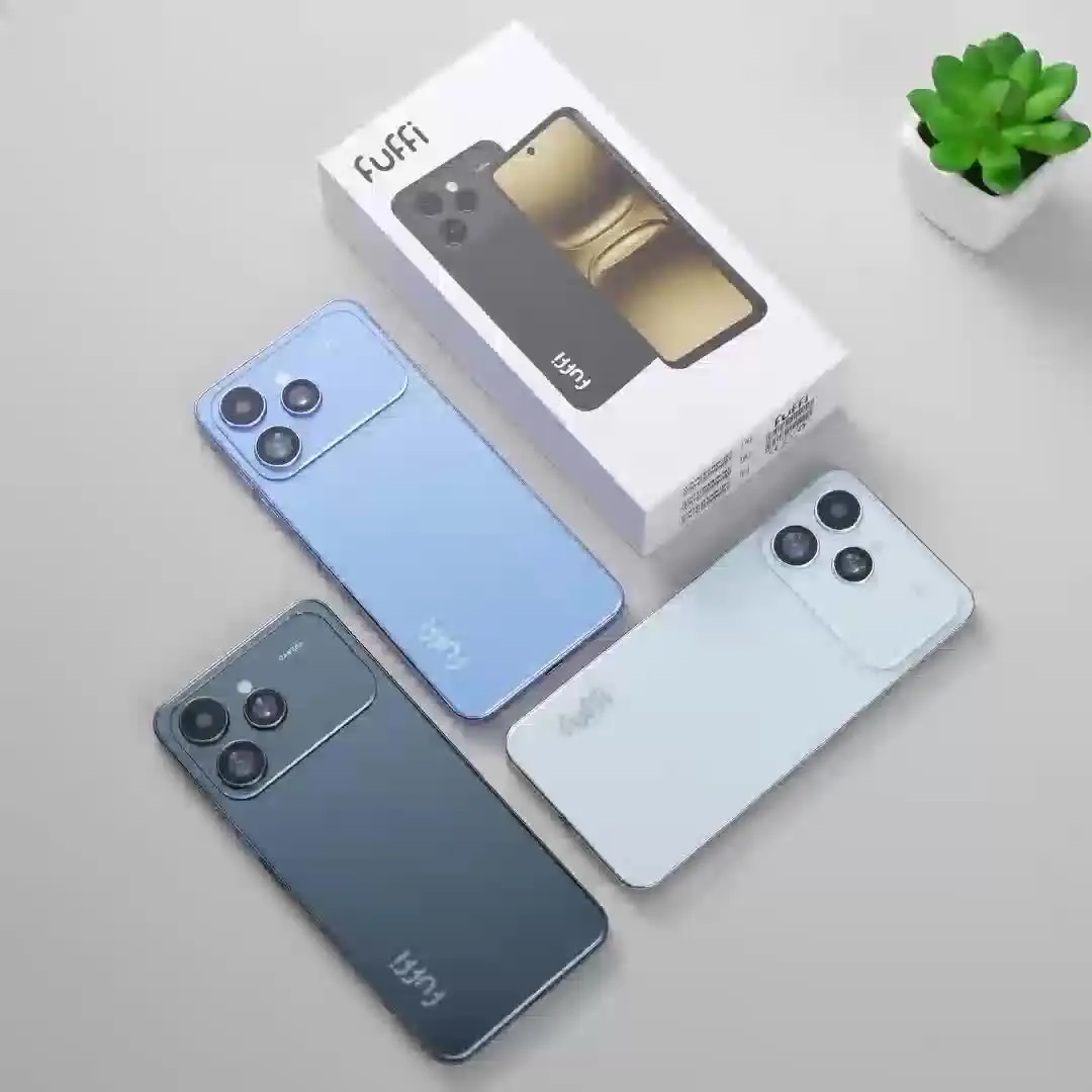 FUFFI M17 PRO 6.56インチ スマートフォン ホワイト 注目 FUFFi-M17 Pro スマートフォン、4+64GB ROM、6.56インチ