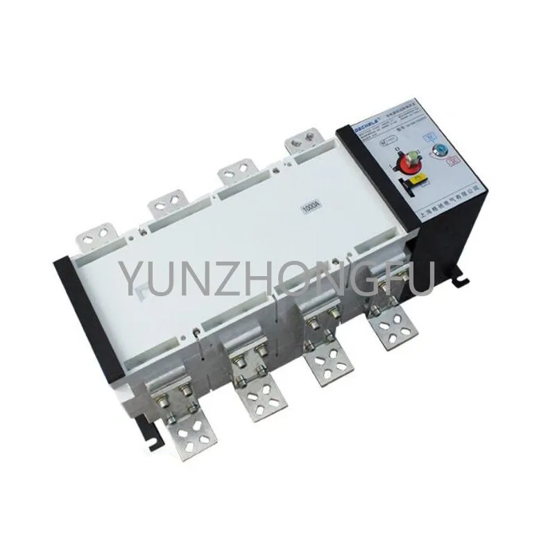 

Transfer switch three-phase four-wire 400V PC class ATS dual power automatic transfer switch 4P 1000A dual power