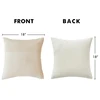 1pc Corduroy pillowcase Yellow stripe patchwork design Solid Cushion Cover, Throw Pillow Case, For Sofa, Couch 45x45CM 30x50CM 6