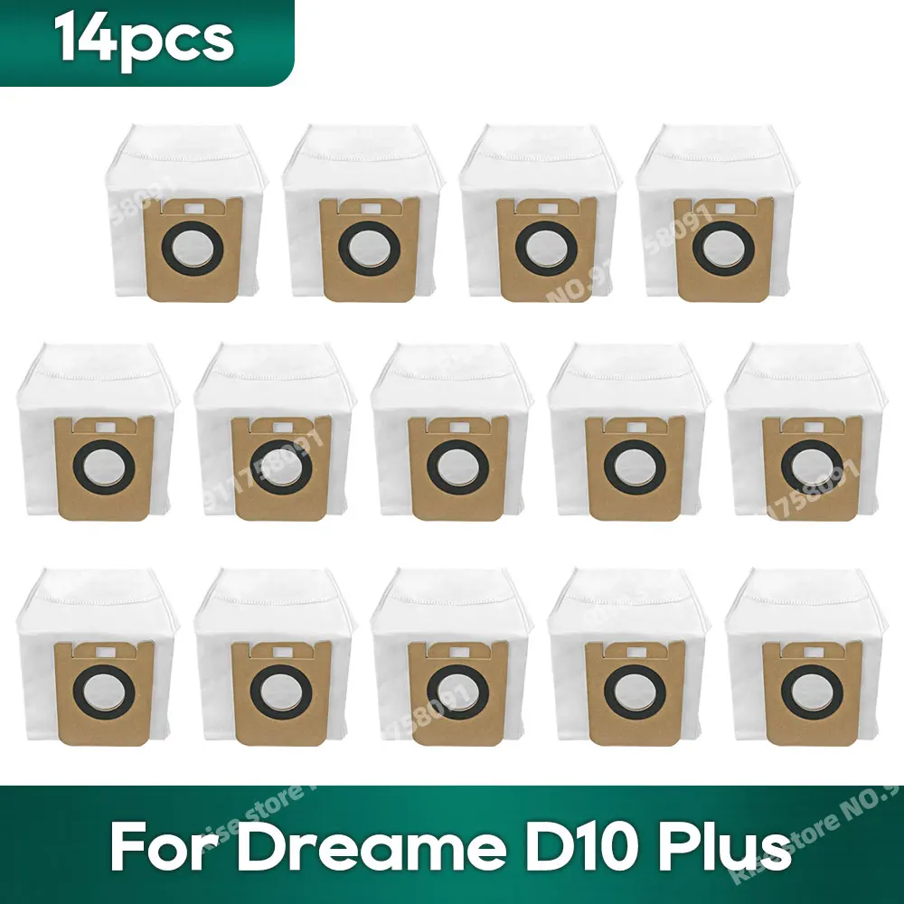 Robot Vacuum Spare Parts Kit - Dust Bag Replacement and Accessories Pack
