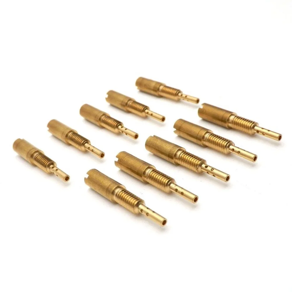 10pcs/lot Carburetor Pilot Jets Slow Jet M4.0x0.7mm for Mikuni Carb