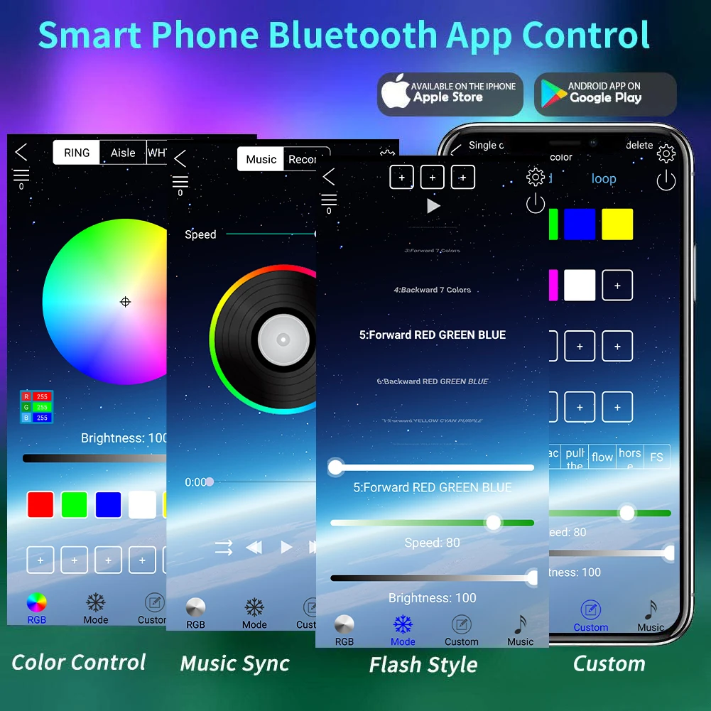 LED Strip Lights USB Bluetooth 5V RGB LED Lights Flexible LED Lamp Tape Ribbon RGB TV Desktop Screen BackLight Diode Tape Luces