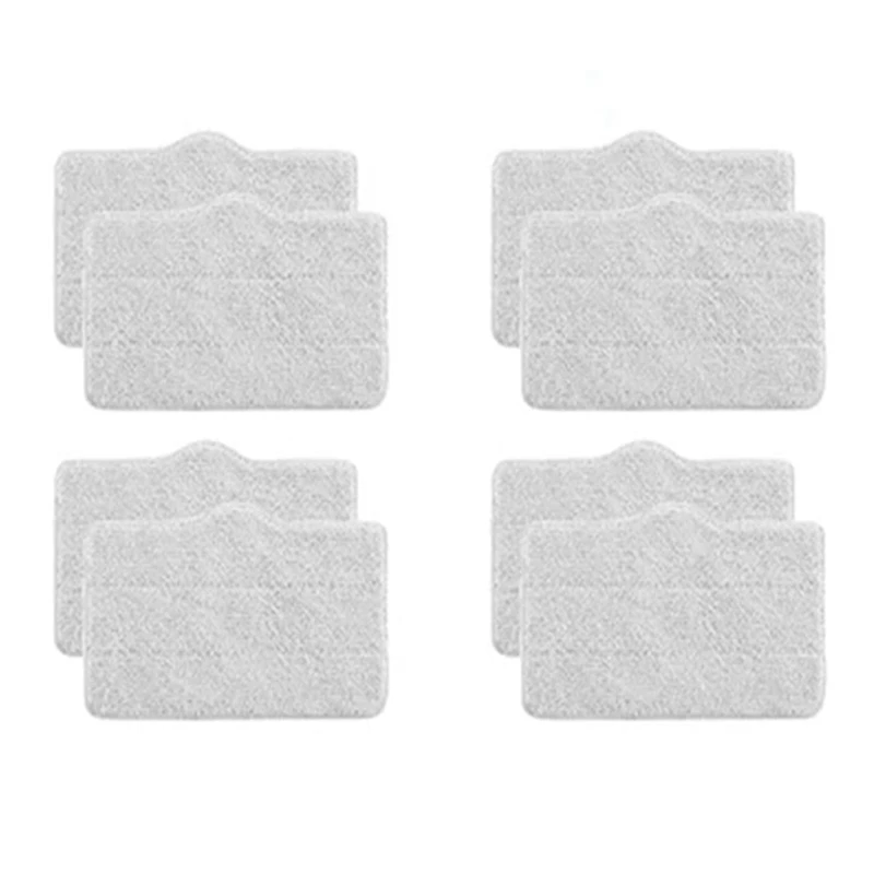 12Pcs For Deerma ZQ610/ZQ600/ZQ100 Steam Mop Cleaner Mop Replacement Accessories Wipes Mop Pad