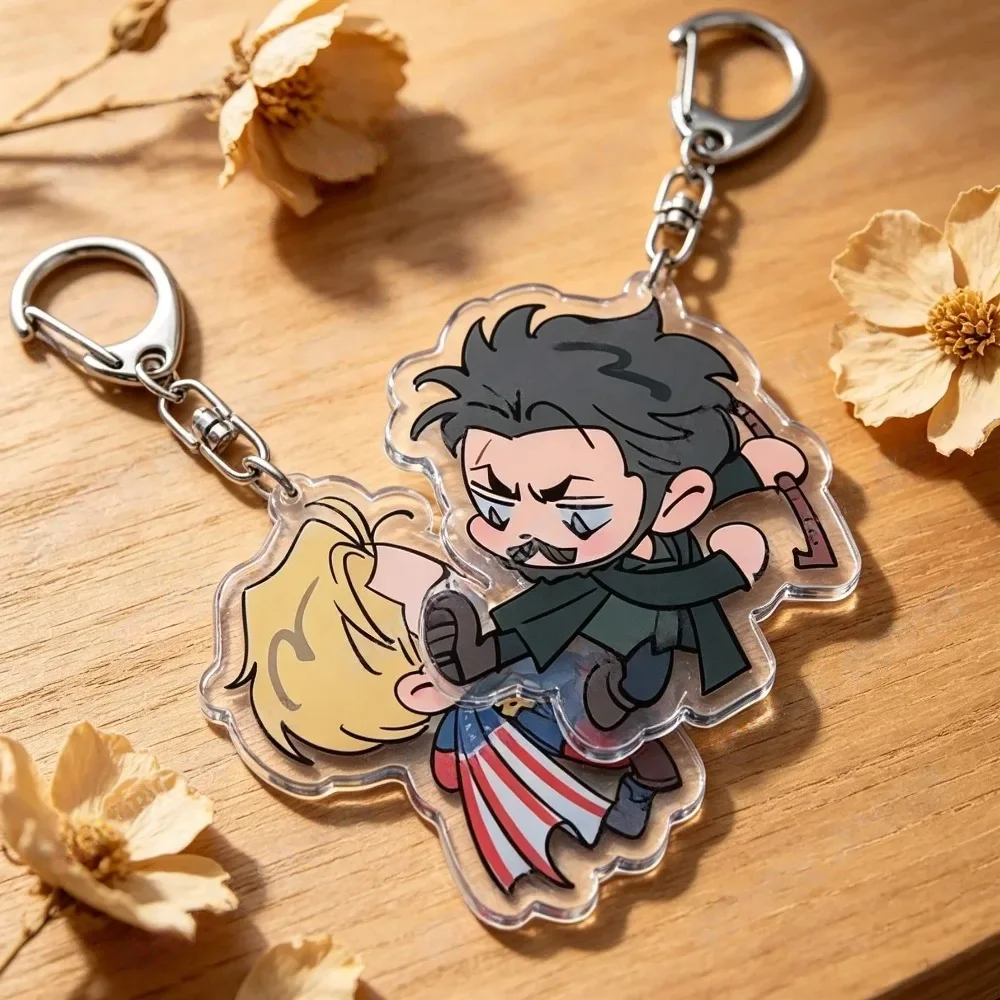 Popular Superhero TV Show Character Keychain Collection – Trendy Accessory