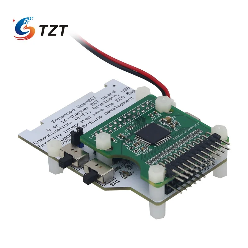 TZT GeekBCI 8/16채널 강화형 OpenBCI 블루투스 WiFi 브레인 컴퓨터 인터페이스 개발 보드(아두이노용 USB 동글 포함)