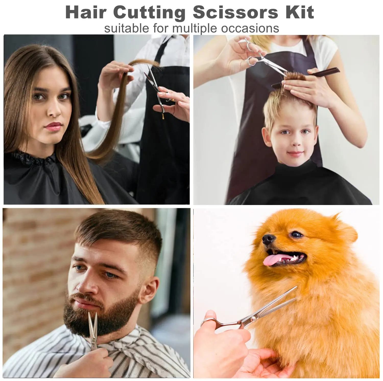 YUNTES Hair Scissors Set Image 7