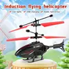 Mini Gesture Sensing Flying Remote Control Aircraft Toys 2 Channel RC Helicopters Interactive Outdoor Gifts 1