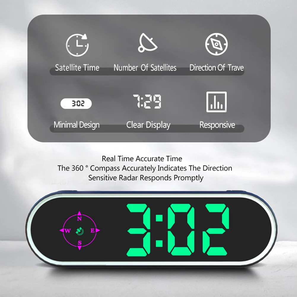 V11 GPS HUD ڵ ӵ  ÷, ڵ Ʈ  ˶ δ, KM/H MPH,   跮  ׼