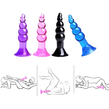 Sexy toys Anal Plug Bead Butt Plug Female Dildos Anal Trainer Prostate Massager Bdsm Sexy Toys For Men Couples Adults18  Sexshop 6