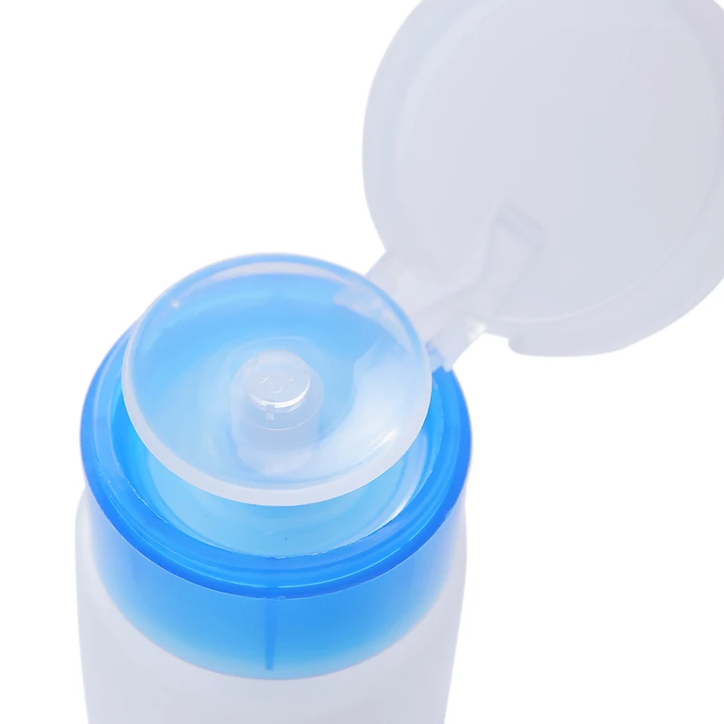 75ml Pump Dispenser, Empty Pressurized Bottle for Makeup Remover, Nail Polish Remover and Acetone Liquid 4