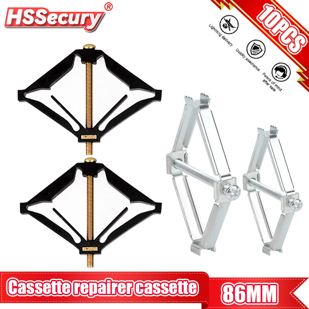 86mm Cassette Repairer Dark Box Repair Screw Plug Switch Old Socket Boxes Replacement Fixed Wall Repair Box Support Rod 10PCS wall switch socket repairer electrical box repairer wall socket repairer dark box repairer