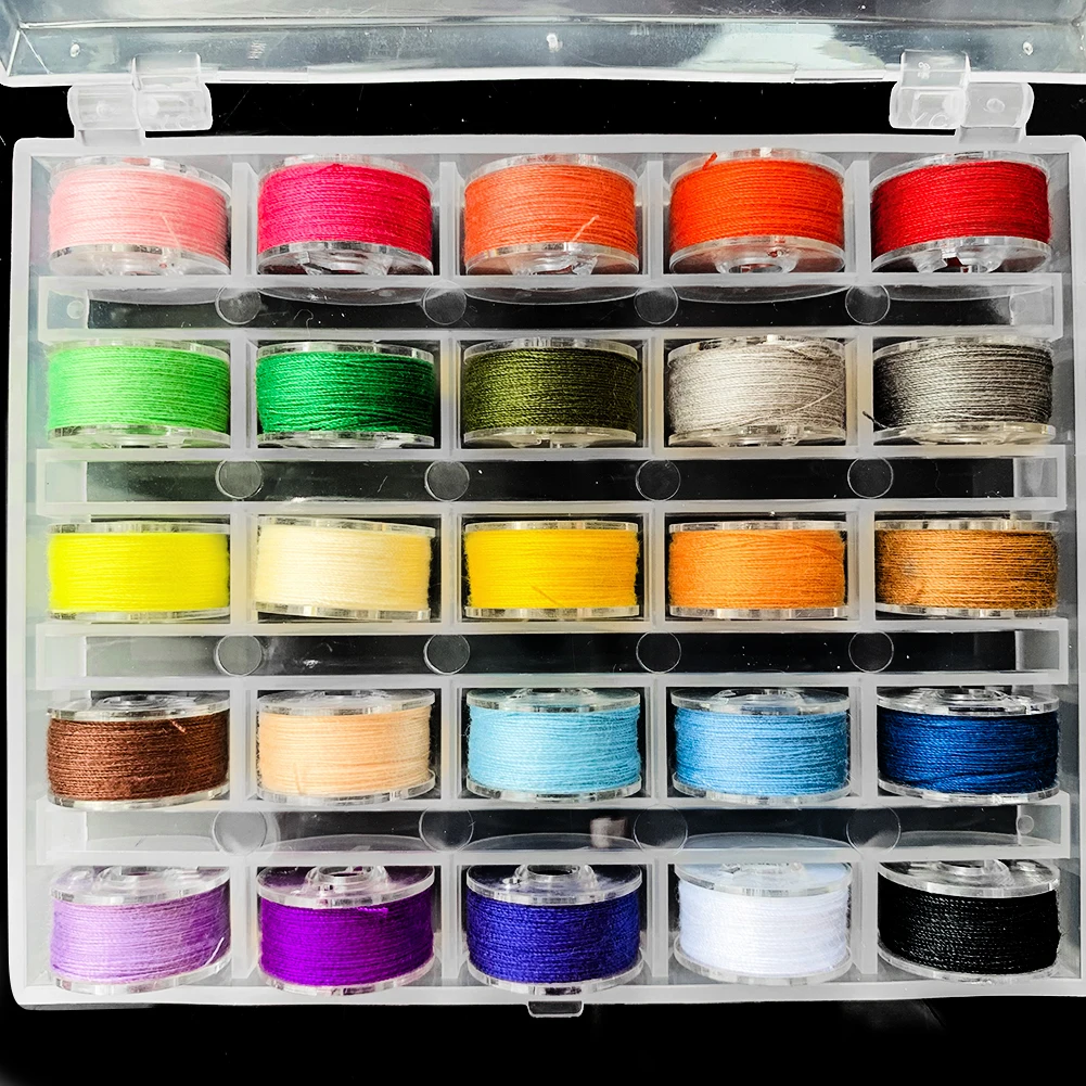 

25 Color Handmade DIY Embroidery Sewing Machine Material Tool Supply Craft Set Sewing Threads Tailor's Helper Mother Work Gift