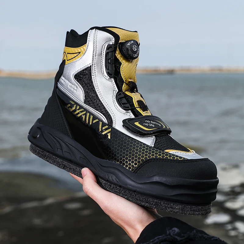 Fishing Boots NEW Rock fishing shoes Fishing Wading Boot Fishing waterproof boots Anti-slip Rock fishing Boots sand-fishing shoes