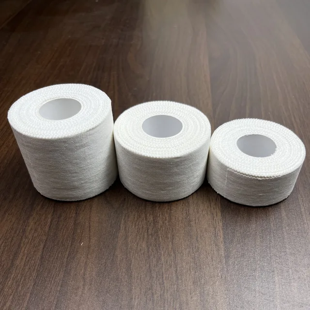 2.5/3.8/5CM*10M Cotton Self-adhesive Sport Tape For Finger Ankle Protector Wrist Support Sprain Fixed Medical Bandage Wound Wrap 2