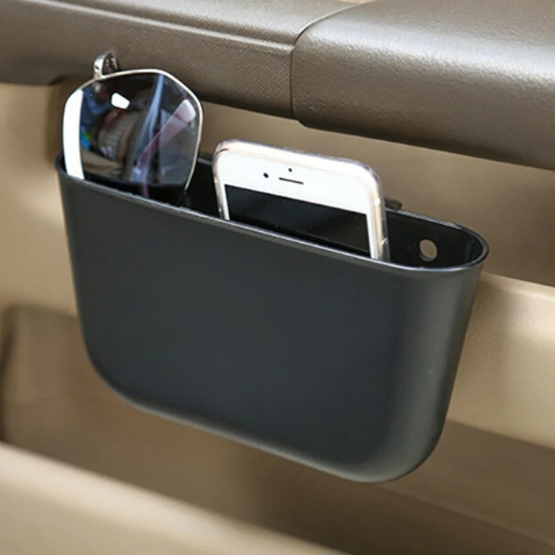 Durable Car Trash Can Hanging Garbage Bin Storage Bag Keep Car Clean Tidy Interior Accessories Waste Bin Travel