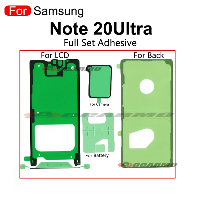 Waterproof Adhesive Tape Glue Sticker for Front LCD and Back Cover Assembly