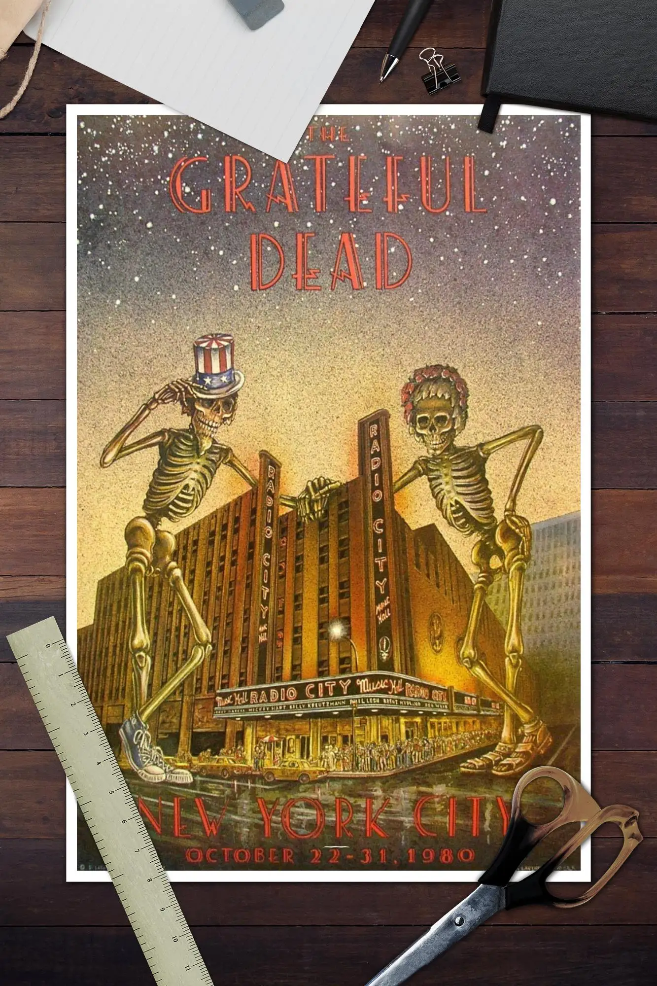 グレイトフル・デッド ポスター 6枚 セット バンド アート インテリア Amazon.co.jp: グレートフル・デッド - ゴールデンロード