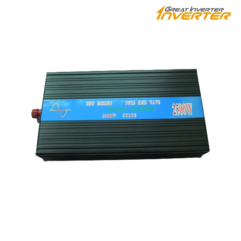 100% Uscita A Onda Sinusoidale Pura 2500W Office Lcd Off Grid Inverter 12V 24V 36V 48V 60V 72V Dc A 110V 220V 230V Convertitore Inverter