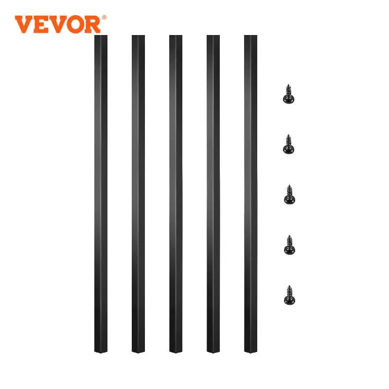 VEVORDeckBalustersMetalDeckSpindles101Pack26inchAluminum