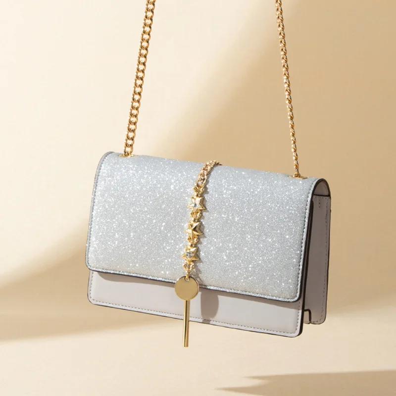 Starry Crossbody Light Bag Sky Luxury Chain Versatile Shoulder Casual Handbag For Woman High-Quality Messenger Exquisite Female