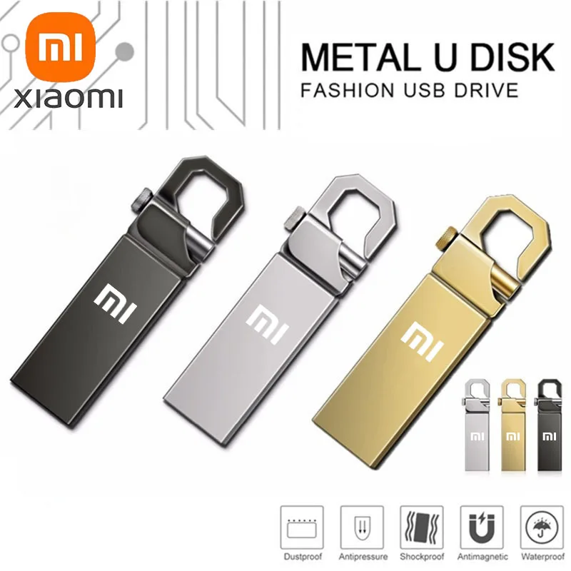 2024 Xiaomi New Pendrive 2Tb 1Tb Chiavette Usb 1Tb Pen Drive Ad Alta Velocità 2Tb Cle Usb Memory Stick 512Gb U Disk Per Computer Tv