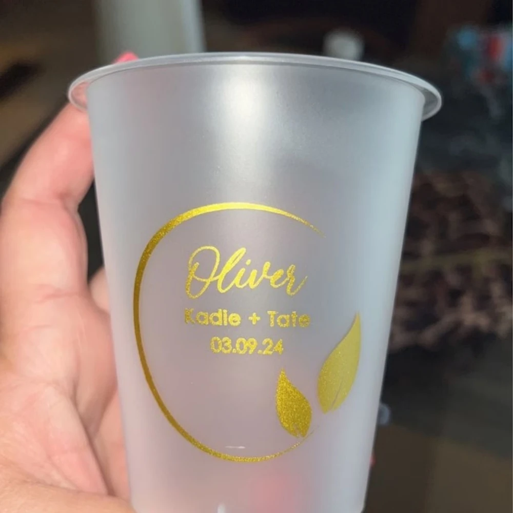 Tazze Flessibili Infrangibili Smerigliate Personalizzate, Tazze Personalizzate Per Bomboniere, Bomboniere, Matrimoni Minimalisti, Matrimoni Moderni