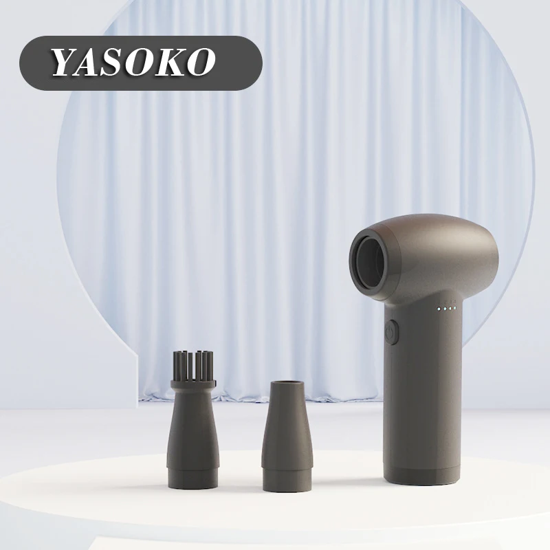 multifunctionalCordlessAirDusterPortableAirBlowerHairDryer