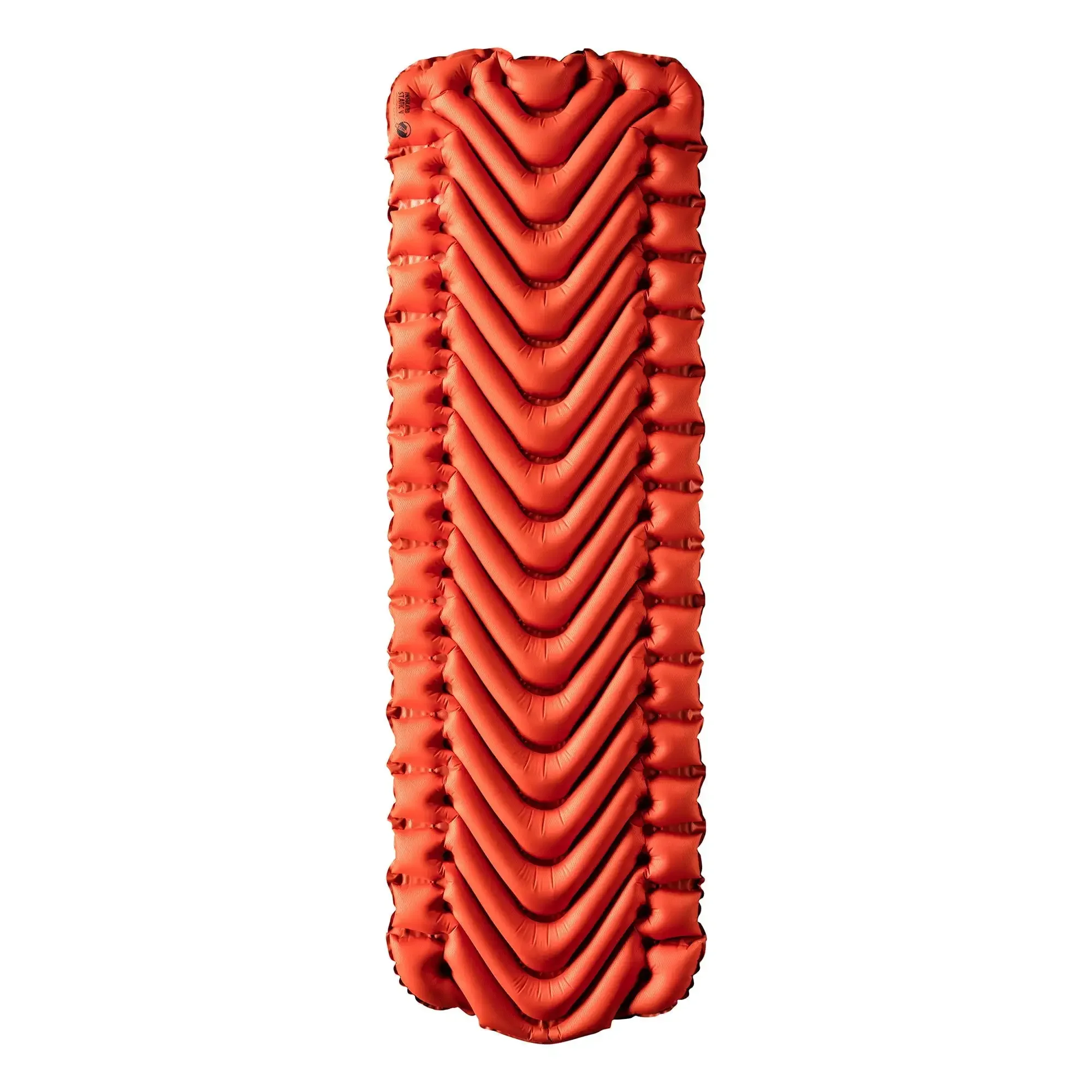 Klymit Insulated Static V Sleeping Pad, 72x23x2.5in, Orange
