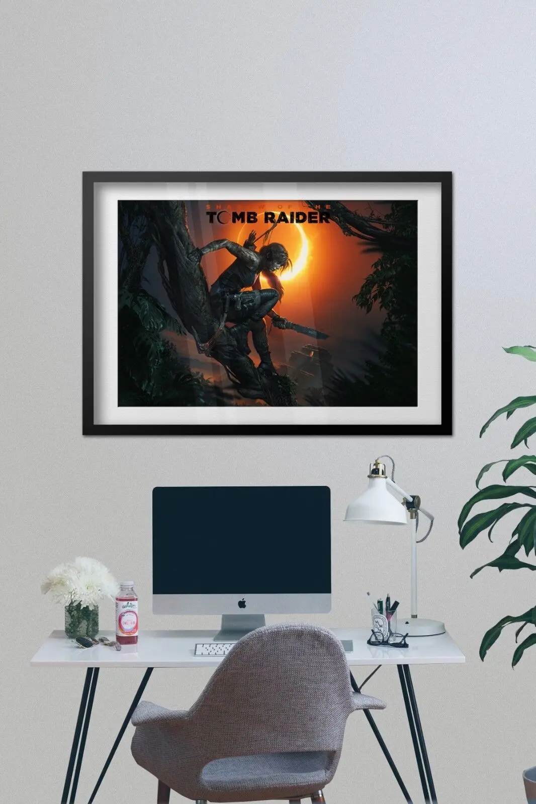 Tomb Raider: Shadow Of The Tomb Raider Print Art Canvas Poster Per Soggiorno Decor Home Wall Picture
