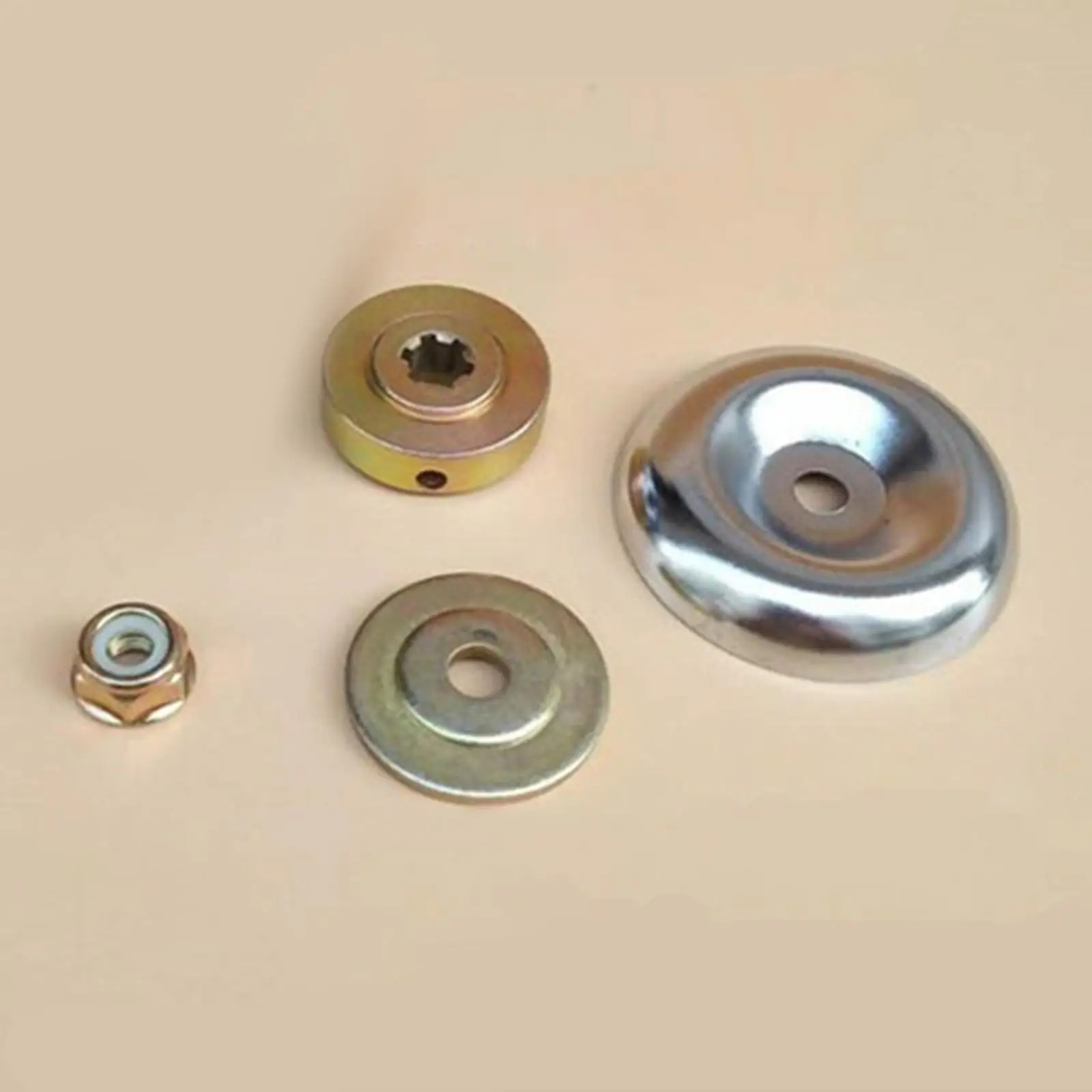 트리머 헤드 어댑터 부착물 금속 교체용 트리머 어댑터 키트 (잔디깎이, 정원 트리머, 로거스용 액세서리 부품)