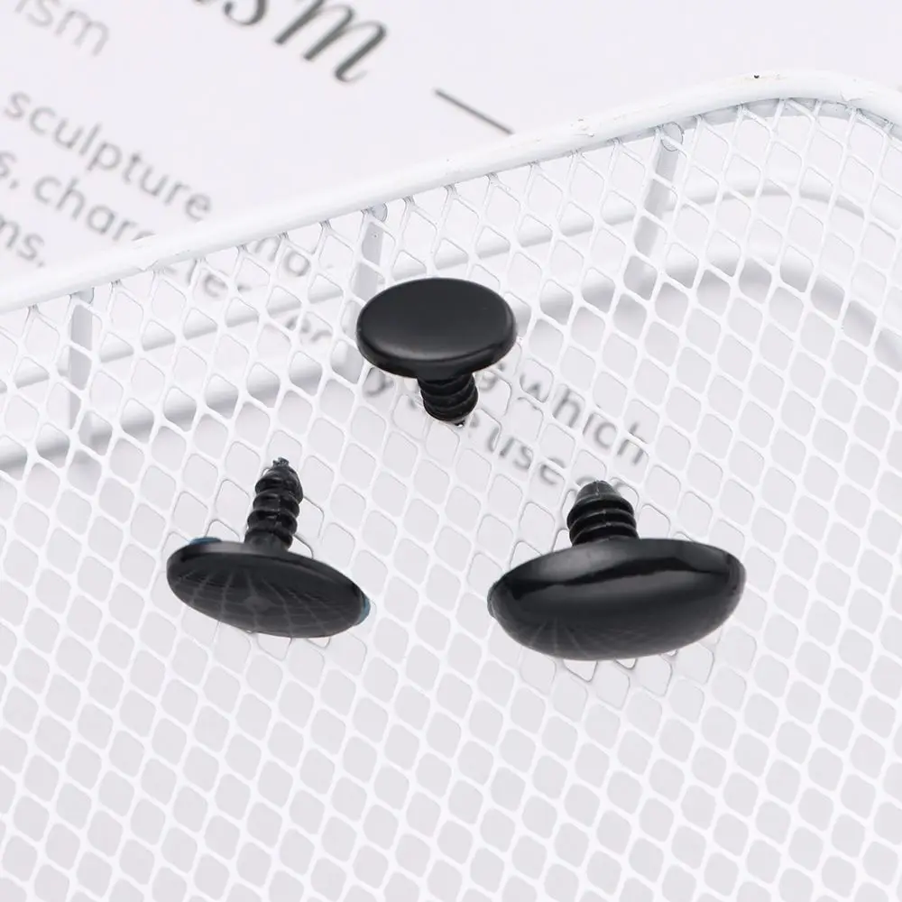 Plastic Oval Bear Noses Safety Parts for Dolls Accessories