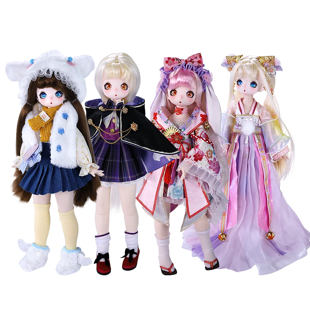 [GA] Dream Fairy 4枚 Dream Fairy 2nd Generation of the 1/4 BJD new face head 16